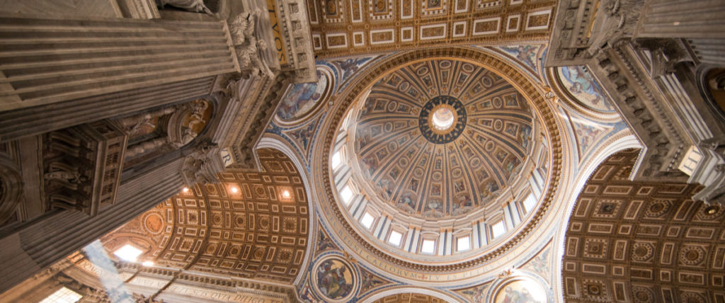 Magical Optical Illusion of St. Peter’s Dome